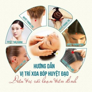 Hướng dẫn liệu trình xoa bóp bấm huyệt chữa rối loạn tiền đình