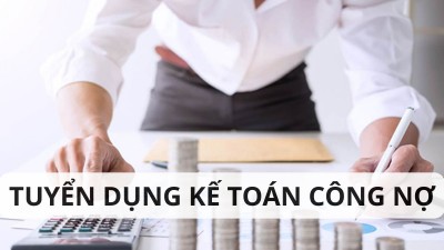 Tuyền dụng kế toán công nợ