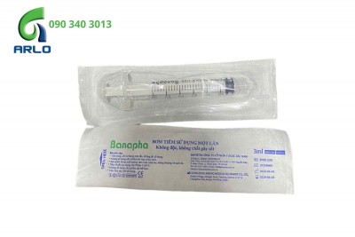 Bơm tiêm điện đầu xoắn Banapha các loại