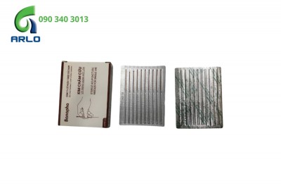 Kim châm cứu Banapha vô trùng dùng 1 lần vỉ 10 cán đồng thumb